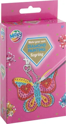 Zdjęcie produktu dla Kreatywny zestaw do tworzenia diamentowego wisiorka motyla