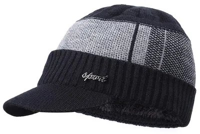 Obrázek produktu pro Teplá pletená čepice typu "beanie" pro muže
