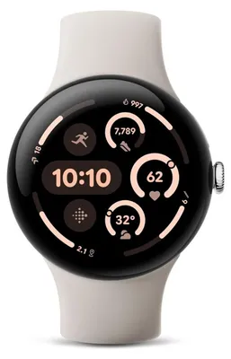Image de Montre connectée Google Pixel Watch 3 45mm Argenté