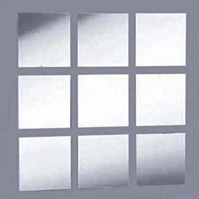 Produktbild von Spiegelplatten selbstklebend 20 Stück 15x15 cm - bruchsicher