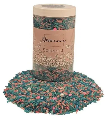 Imagen del producto de Grennn Spielreis Mermaid Mix: Juguete sensorial para niños - 750 gramos