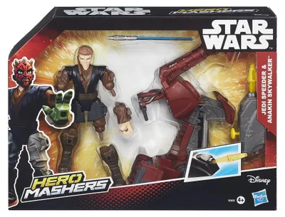 Image de Hasbro Star Wars Hero Mashers Speeder Speederbike Anakin Skywalker