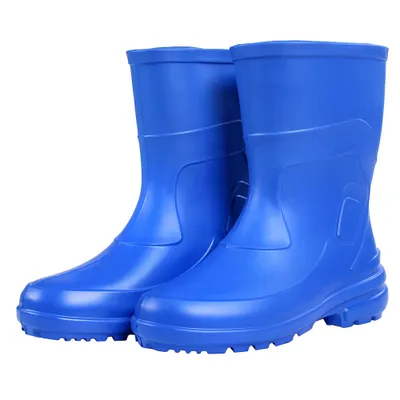Produktbild von Lemigo leichte Damen Gummistiefel gefüttert "Jessy" Blau 38