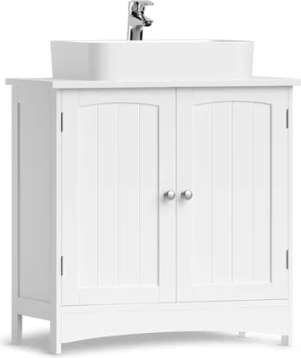 Obrázok produktu pre Luxiqo Vanity unit - Kúpeľňový nábytok - Kúpeľňová skrinka - Biela - 60x30x60cm