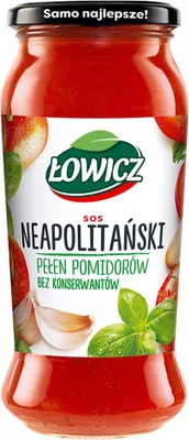 Zdjęcie produktu dla Łowicz Sos neapolitański 500 g