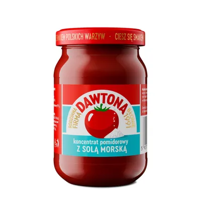 Obrázek produktu pro Daw Tomatový koncentrát se solí Daw 190 g