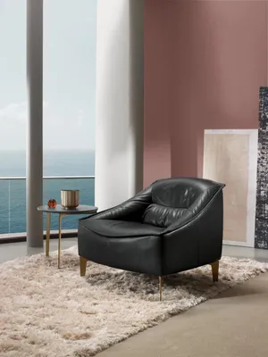 Produktbild von Sessel Einsitzer Luxus Polster Designer Textil Stoff Modern JVmoebel