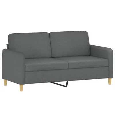 Immagine prodotto di Divano a 2 Posti Grigio Scuro 140 cm in Tessuto