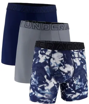 Zdjęcie produktu dla Bokserki męskie UNDER ARMOUR M UA PERF TECH (3 szt.) 1383879-408, kolor: niebieski, rozmiar: XXL