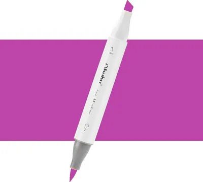 Produktbild von Lihová Fixierstift, beidseitig, Brush & Chisel, P2, Hellviolett