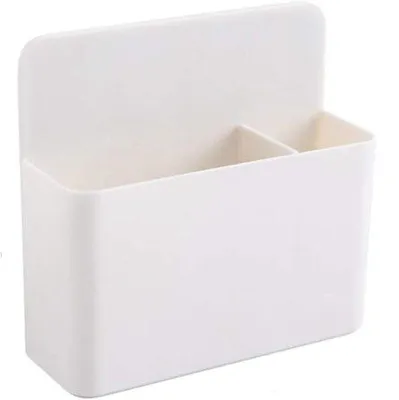 Produktbild von Stifthalter - Stifthalter - Magnetischer Whiteboard-Markerhalter - Aufbewahrungsbox - Aufbewahrungsbox für Kühlschrank, Schule, Zuhause, Büro - Weiß