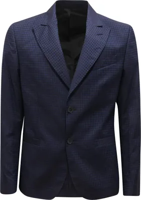 Immagine prodotto di O7387 Abito Uomo Italians Gentlemen Man Pied-De-Poule Suit Blue