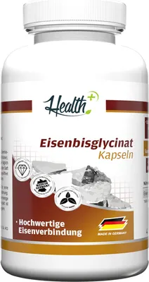 Produktbild von HEALTH+ EISENBISGLYCINAT 120 Kapseln