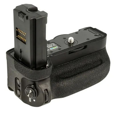Produktbild von Batteriegriff kompatibel mit Sony Alpha a9, a7 III, a7R III, a7RM3, 7M3- Bedienelemente am Griff - ersetzt VG-C3EM