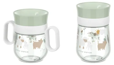 Produktbild von Mepal - Trinklernbecher 360° 200 ml & 300 ml Mio - 500 ml - Little Farm