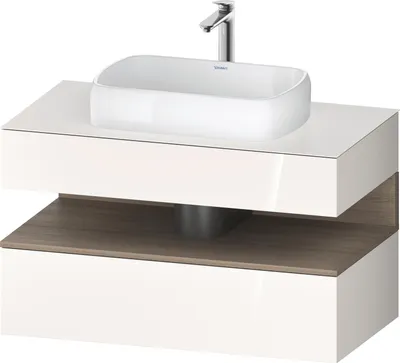 Produktbild von DURAVIT QA4731035220010 QTG KWTU WH Ek. 1000x550x600 Wß Hgl.