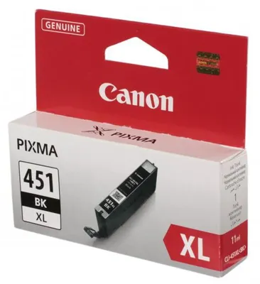 Produktbild von Canon CLI-451XL Tinte 6472B001, Schwarz für Canon PIXMA MG6340