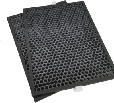 Produktbild von 2x Trade-Shop Aktivkohlefilter / Luftreiniger-Filter kompatibel mit Philips AC2882/10 AC2887/10 AC2889/10 AC3829/10, Ersatz für Philips FY2420/30