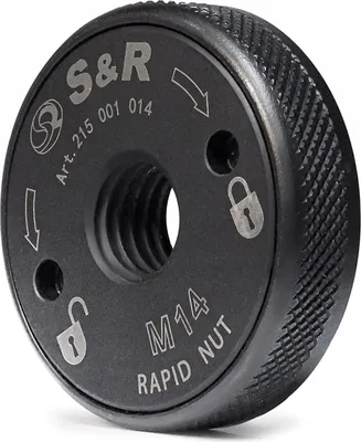 Produktbild von GEKO | Schnellspannmutter M14, Spannmutter für alle Winkelschleifer von AEG, Dewalt, Flex, Hitachi, Metabo