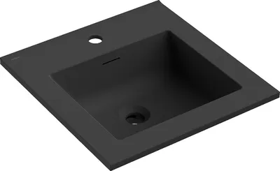 Produktbild von Mexen Otis Einbauwaschbecken 46 x 46,5 cm, schwarz matt - 25184571
