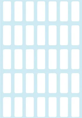 Produktbild von Herlitz 11296605, Rechteck, Universal, 6 Blätter, 8 cm, 12,5 cm, 8 mm