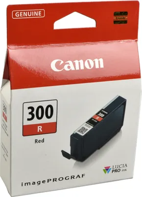Produktbild von Canon PFI-300R Tinte Rot, Rot, 1 Stück(e), 920 Seiten, Einzelpackung