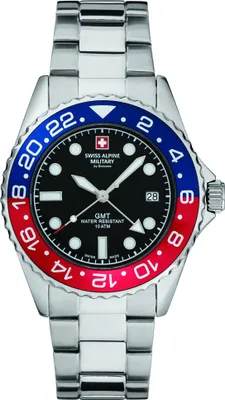 Produktbild von Swiss Alpine Military by Grovana 7052.1131 Master Diver GMT Herren Uhr NEU