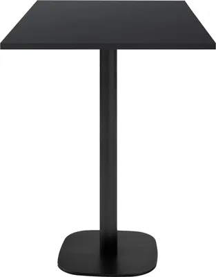 Produktbild von Stehtisch 60 x 60 cm – rundes schwarzes Modell