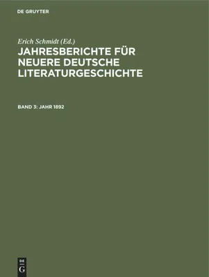 Produktbild von Jahr 1892