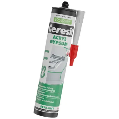 Produktbild von Ceresit Acryl Dichtmasse CS11 300ml Weiß Wasserdicht Innen Außen Flexibel