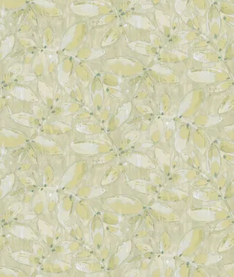 Immagine prodotto di Sanders & Sanders carta da parati foglie disegnate giallo 53 cm x 10,05 m