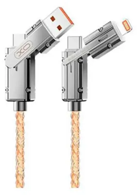 Produktbild von Xo Xonb276 Usb-a-auf-usb-c-kabel Silber Silber One Size