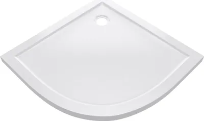 Produktbild von Brodzik prysznicowy Marwell Pure akrylowy, bia?y, okr?g?y, 90 x 90 x 4 cm