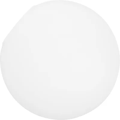Glaskugel Lampenschirm 20 cm, Milchglas, 7 cm Öffnung