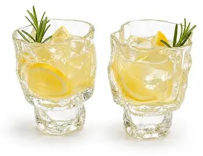 Image de Set de 6 verres Nordic 120 ml en verre transparent pour cappuccino