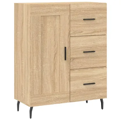 Immagine prodotto di Credenza Rovere Sonoma 69,5x34x90 cm in Legno Multistrato