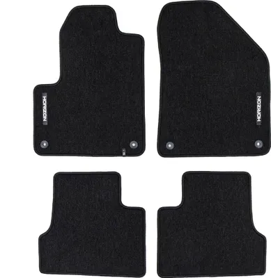 Image de Tapis de Sol de Voiture pour Jeep Cherokee V 2013-2023 Velours Durable Noir 4Pcs