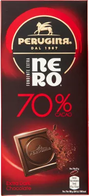 Zdjęcie produktu dla Czekolada Fondente Extra Nero 70% kakao 85g - Perugina