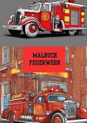 Produktbild von Bilderbuch / Malbuch Feuerwehr