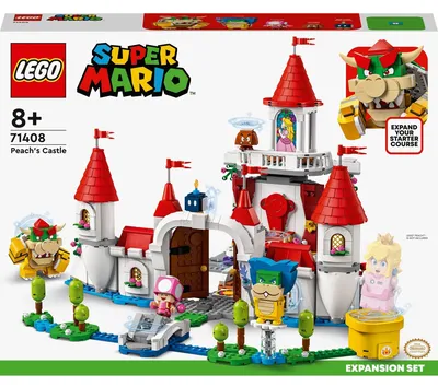 Immagine prodotto di LEGO Super Mario 71408 Castello di Peach Set di Espansione 1216 Pezzi