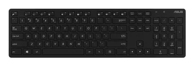Productafbeelding van ASUS W5000 toetsenbord + muis, zwart/grijs (90XB0430-BKM2B0)