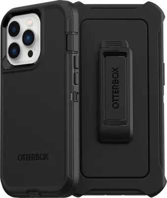 Image de Coque Otterbox OTT7784383 Defender pour iPhone 13 Pro Max, iPhone 12 Pro Max, iPhone 13 Pro Max A2643 et iPhone 12 Pro Max A2411 (Noir)
