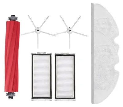 Zdjęcie produktu dla Zestaw Szczotki Filtry Mop Ściereczki  Do Roborock Q7 Max Plus  + T8
