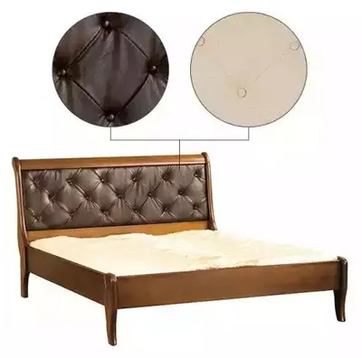 Produktbild von Luxus Schlafzimmer Bett Design Polster Doppel Hotel Betten Chesterfield