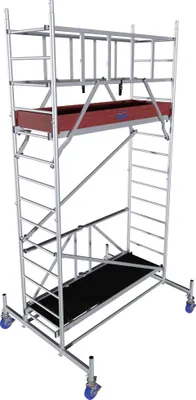 Produktbild von Krause Faltgerüst MONTO ProTec XS Aluminium 4,80 m