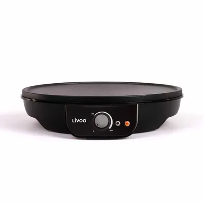 Image de Crêpière antiadhésive 1000w 30cm - Livoo - DOP196 -