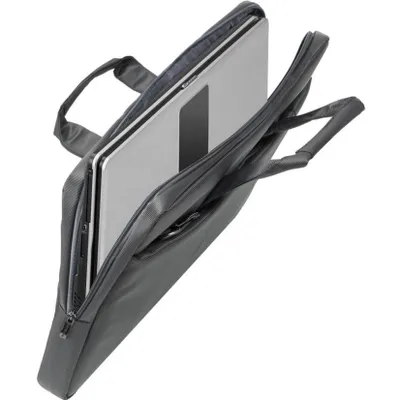 Produktbild von Rivacase 8251, 431.8 mm (17 "), Aktentasche/Klassik, Grau, 650 g, 430 x 50 x 298 mm, 455 x 70 x 320 mm