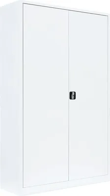 Produktbild von Stahl-Aktenschrank Kolloss Metallschrank abschließbar Büroschrank Stahlschrank 195 x 120 x 60cm Weiß 530387