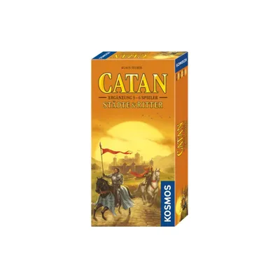 Immagine prodotto di I coloni di Catan. Città e Cavalieri. Espansione per 5 e 6 giocatori