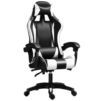Produktbild von Extralink Gaming, Gaming-Stuhl, Bürostuhl, drehbar, Schalensitz, schwarz und weiß, G-526